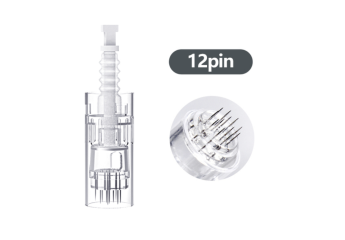 10 Stk Derma Pen Bajonett Patrone mit 12 Nadeln 