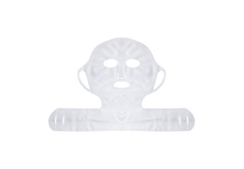 Silikon-Okklusionsmaske/ Maschera occlusiva silicone con collo