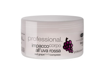 Körperpackung mit rosa Trauben / Impacco corpo alluva rossa