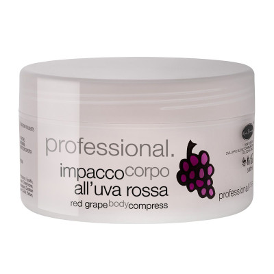 Körperpackung mit rosa Trauben / Impacco corpo alluva rossa