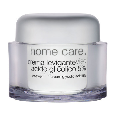 Glättende Gesichtscreme mit Glykolsäure 5 % / Crema levigante viso acido glicolico 5 %