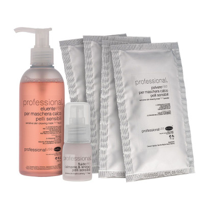 Beruhigendes Set für empfindliche Haut - 4 Behandlungen / Kit pelli sensibili (200ml+30+20+20) Beruhigendes Set für empfindliche Haut - 4 Behandlungen / Kit pelli sensibili (200ml+30+20+20)
