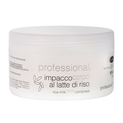 Körperpackung mit Reismilch / Impacco corpo al latte di riso 