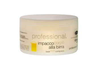 Körperpackung (Wrap) mit Bier / Impacco corpo alla birra