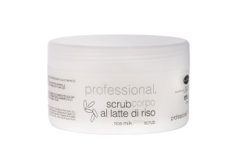 Körperpeeling mit Reismilch / Scrub corpo al latte di riso