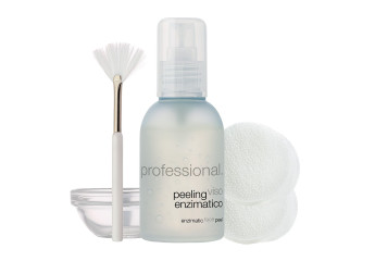 Enzymatisches Peeling-Set - 12 Behandlungen / - Kit viso peeling enzimatico  (12 tratt)