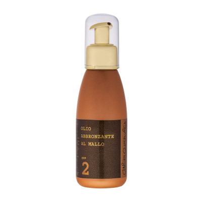 Öl für starke Bräunung SPF 2/ Olio super abbronzante al mallo spf 2 Öl für starke Bräunung SPF 2/ Olio super abbronzante al mallo spf 2