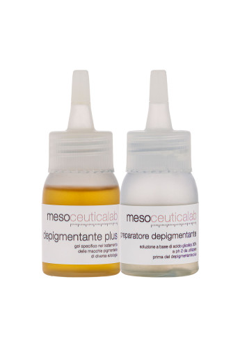 Depigmentierungsset- Kit depigmentante (preparatore & gel depigmentante) Depigmentierungsset- Kit depigmentante (preparatore & gel depigmentante)
